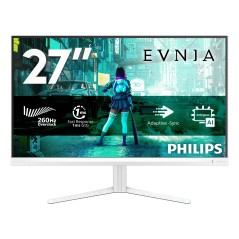 Philips Evnia 3000 27M2N3201PL 27" Fast IPS Full HD Monitor - Stunning 1920 x 1080 Resolution, 240Hz Refresh Rate, HDMI & Displa